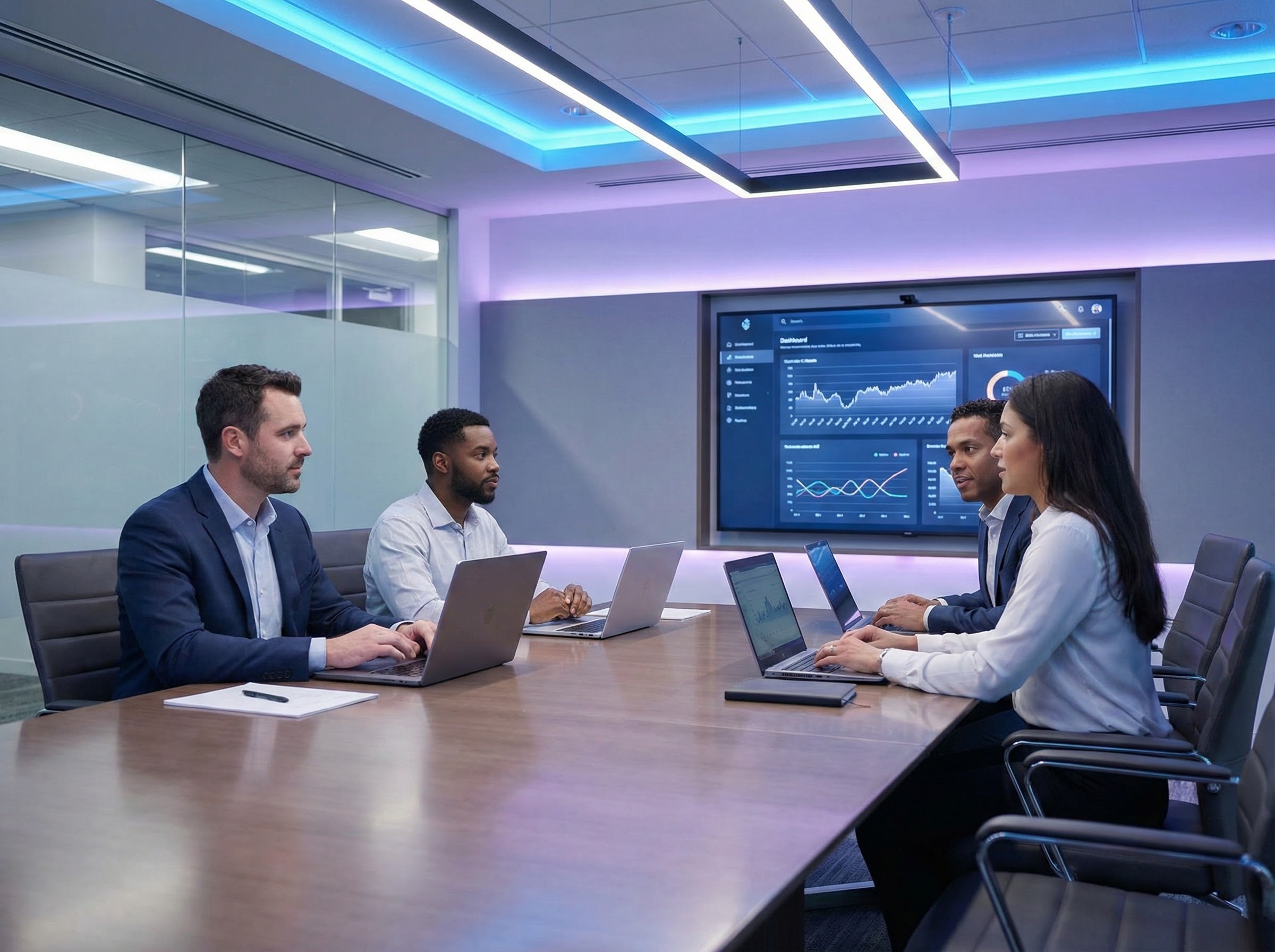 24/7 Leads team meeting